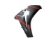 2008-2011 Black Carbon Fiber Red Honda CBR1000RR Motorcycle Fairings