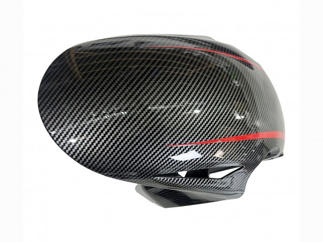 2008-2011 Black Carbon Fiber Red Honda CBR1000RR Motorcycle Fairings