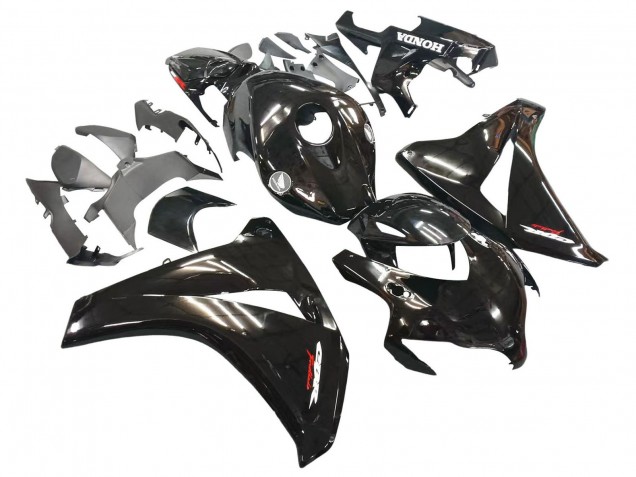 2008-2011 Glossy Black Honda CBR1000RR Motorcycle Fairings