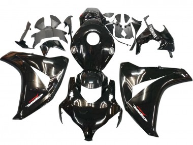 2008-2011 Glossy Black Honda CBR1000RR Motorcycle Fairings