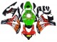 2008-2011 Green Orange Glossy Black Rossi Michelin 46 Honda CBR1000RR Motorcycle Fairings
