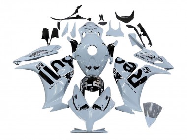 2012-2016 Light Grey Glossy Black Red Bull Honda CBR1000RR Motorcycle Fairings