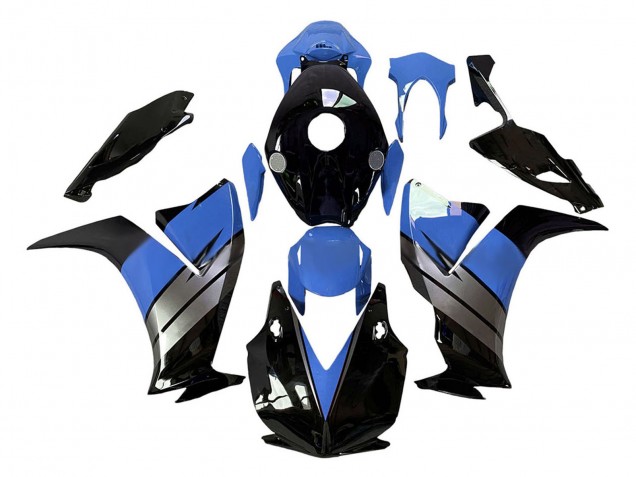 2012-2016 Light Blue Silver Glossy Black Honda CBR1000RR Motorcycle Fairings