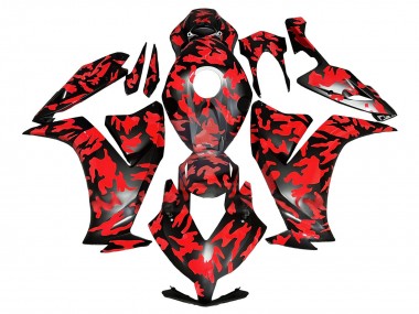 2012-2016 Red Glossy Black Honda CBR1000RR Motorcycle Fairings
