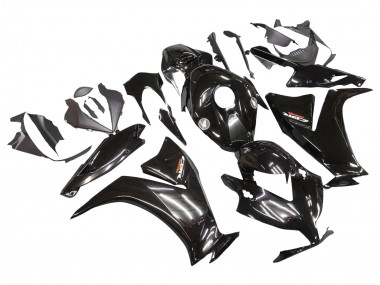 2012-2016 Glossy Black Honda CBR1000RR Motorcycle Fairings