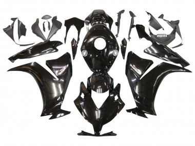 2012-2016 Glossy Black Honda CBR1000RR Motorcycle Fairings