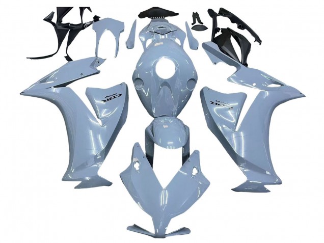 2012-2016 Light Grey Honda CBR1000RR Motorcycle Fairings