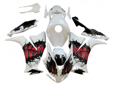 2012-2016 White Red Black Honda CBR1000RR Motorcycle Fairings