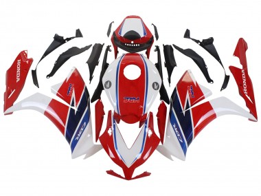 2012-2016 White Red Blue Honda CBR1000RR Motorcycle Fairing Kits