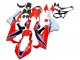 2017-2023 White Red Blue Honda CBR1000RR Motorcycle Fairing Kits