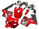 2003-2004 Red Matte Black Racing Honda CBR600RR Motorcycle Fairings