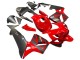 2003-2004 Red Matte Black Racing Honda CBR600RR Motorcycle Fairings