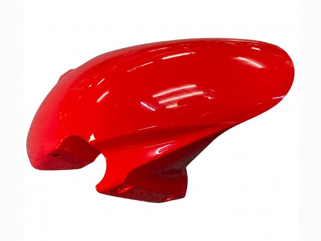 2003-2004 Red Matte Black Racing Honda CBR600RR Motorcycle Fairings