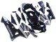 2003-2004 Silver Glossy Black Honda CBR600RR Motorcycle Fairings