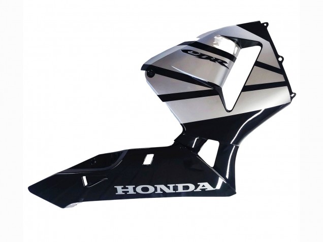 2003-2004 Silver Glossy Black Honda CBR600RR Motorcycle Fairings