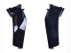 2003-2004 Silver Glossy Black Honda CBR600RR Motorcycle Fairings