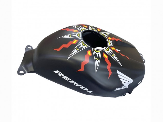 2003-2004 Matte Black Orange Repsol Rossi 46 Honda CBR600RR Motorcycle Fairings