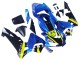 2003-2004 Blue Neon Yellow Glossy Black Shark Honda CBR600RR Motorcycle Fairings
