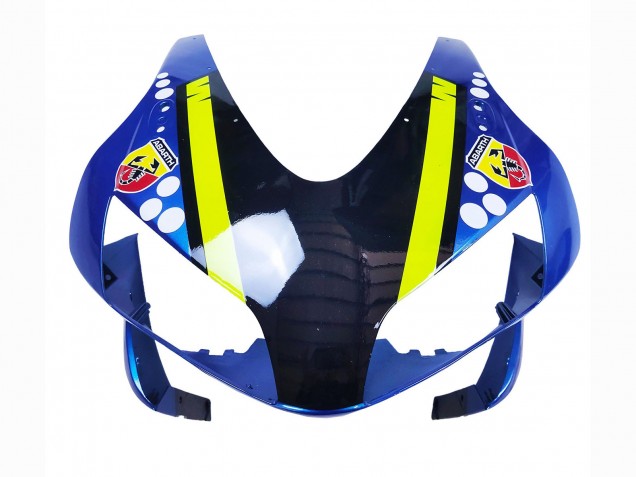 2003-2004 Blue Neon Yellow Glossy Black Shark Honda CBR600RR Motorcycle Fairings