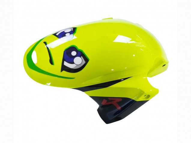 2003-2004 Blue Neon Yellow Glossy Black Shark Honda CBR600RR Motorcycle Fairings