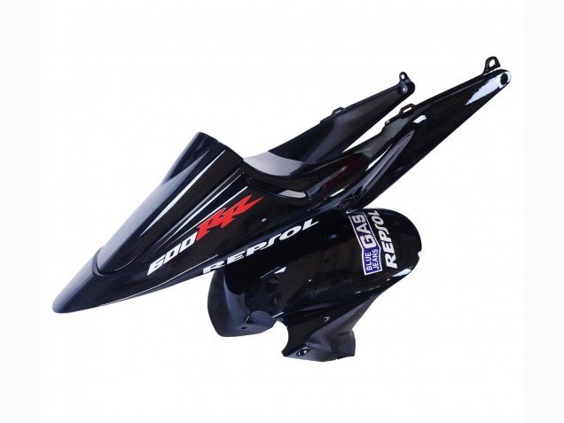 2003-2004 Glossy Black White Repsol Honda CBR600RR Motorcycle Fairings