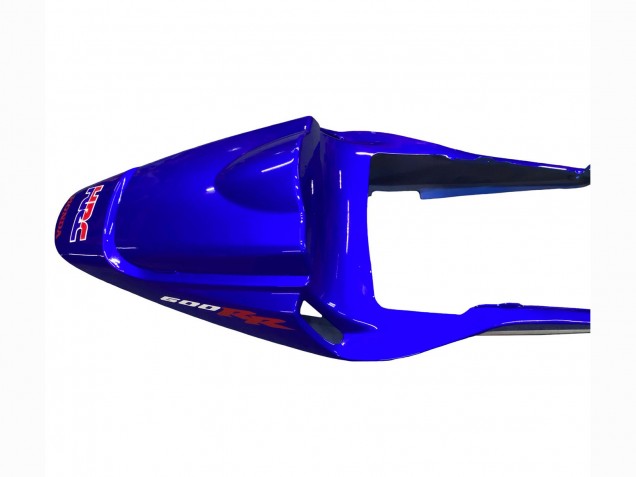 2003-2004 White Blue Red HRC Honda CBR600RR Motorcycle Fairings
