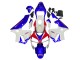 2003-2004 White Blue Red HRC Honda CBR600RR Motorcycle Fairings