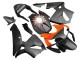 2003-2004 Matte Black Orange Honda CBR600RR Motorcycle Fairings