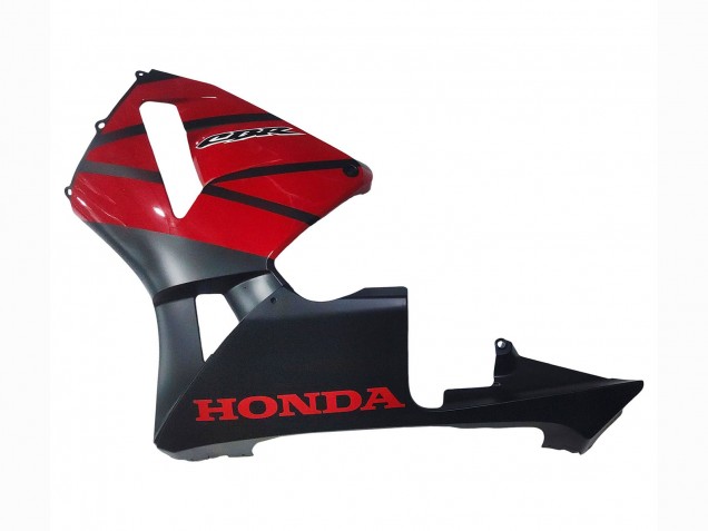 2003-2004 Red Glossy Black Matte Black Honda CBR600RR Motorcycle Fairings