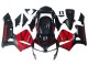 2003-2004 Red Glossy Black Matte Black Honda CBR600RR Motorcycle Fairings