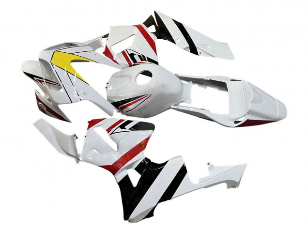 2003-2004 White Red Yellow Black Honda CBR600RR Motorcycle Fairings