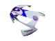 2003-2004 White Red Blue Honda CBR600RR Motorcycle Fairings