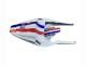 2003-2004 White Red Blue Honda CBR600RR Motorcycle Fairings