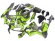2003-2004 Yellow Matte Black Honda CBR600RR Motorcycle Fairings