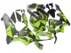 2003-2004 Yellow Matte Black Honda CBR600RR Motorcycle Fairings