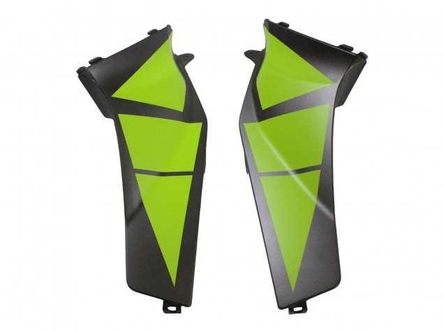 2003-2004 Yellow Matte Black Honda CBR600RR Motorcycle Fairings