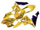 2003-2004 Yellow Black Flame Honda CBR600RR Motorcycle Fairings