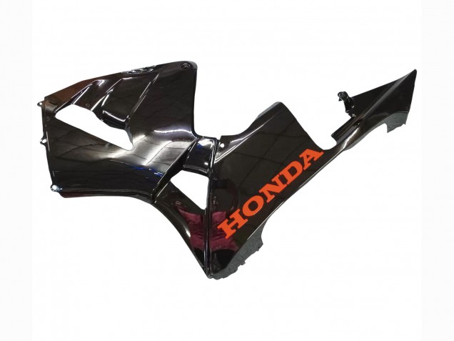 2005-2006 Glossy Black Honda CBR600RR Motorcycle Fairings