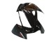 2005-2006 Glossy Black Honda CBR600RR Motorcycle Fairings