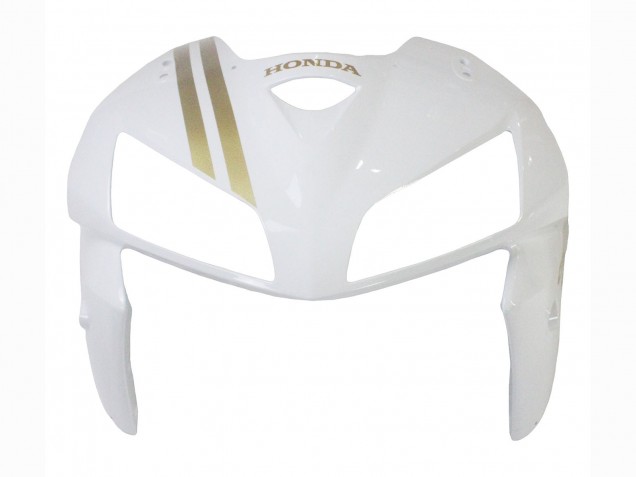 2005-2006 White Gold Honda CBR600RR Motorcycle Fairings