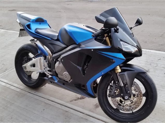 2005-2006 Black Blue Honda CBR600RR Motorcycle Fairings