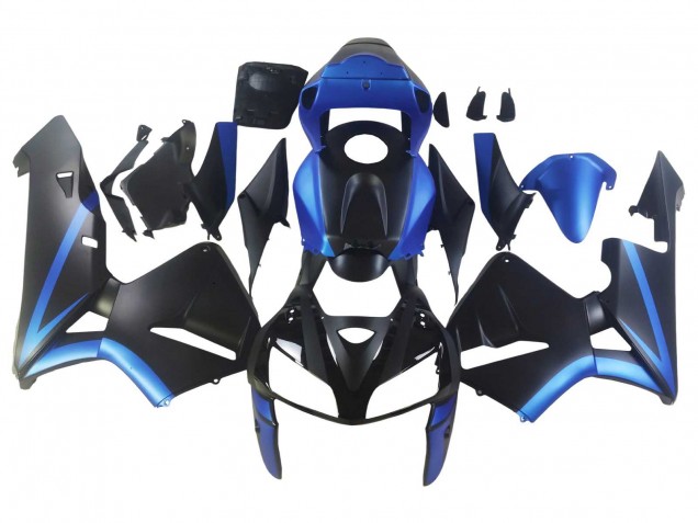 2005-2006 Black Blue Honda CBR600RR Motorcycle Fairings