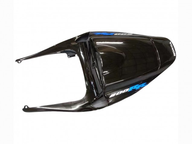 2005-2006 Glossy Black Blue Flame Honda CBR600RR Motorcycle Fairing