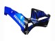 2005-2006 Glossy Black Blue Flame Honda CBR600RR Motorcycle Fairing