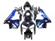 2005-2006 Glossy Black Blue Flame Honda CBR600RR Motorcycle Fairing