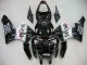 2005-2006 Glossy Black White West Honda CBR600RR Motorcycle Fairings