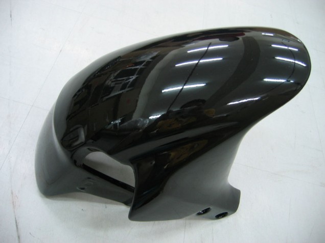 2005-2006 Glossy Black Grey Flame Honda CBR600RR Motorcycle Fairings