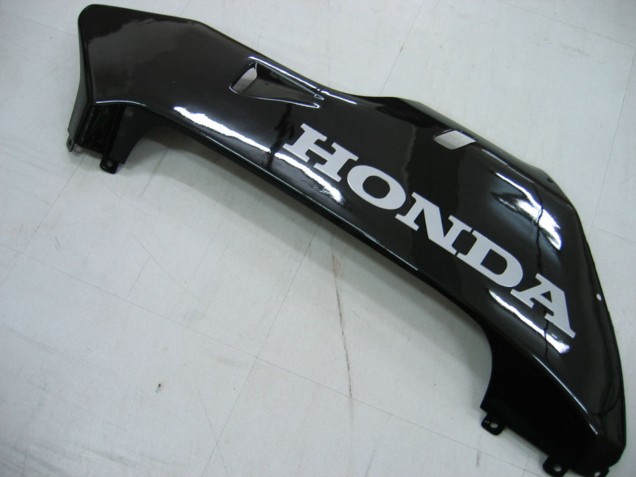 2005-2006 Glossy Black Grey Flame Honda CBR600RR Motorcycle Fairings
