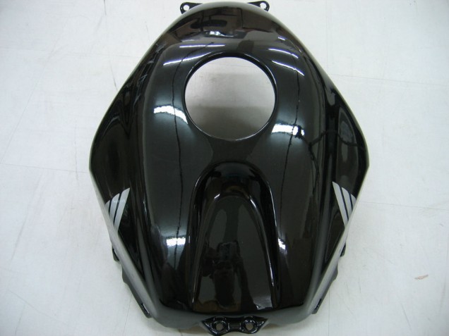 2005-2006 Glossy Black Grey Flame Honda CBR600RR Motorcycle Fairings