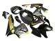 2005-2006 Black Gold Carbon Fiber Honda CBR600RR Motorcycle Fairings